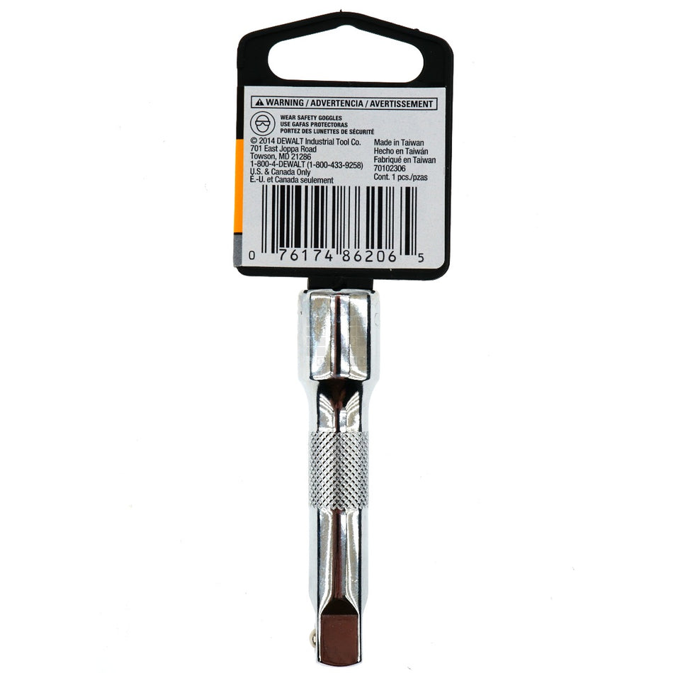 Dewalt DWMT86206OSP 3" Chrome Extension, 3/8" Drive, 86-206D
