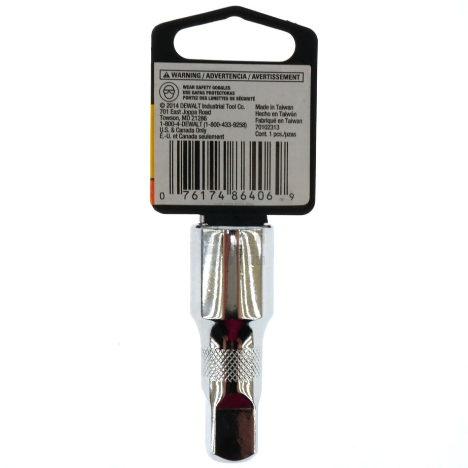 Dewalt DWMT86406OSP 2-1/2" Chrome Extension, 1/2" Drive, 86-406D