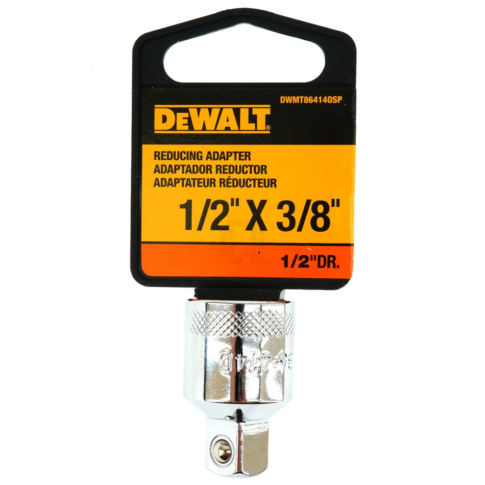 Dewalt DWMT86414OSP 1/2" x 3/8" Chrome Reducing Adapter, 86-414D