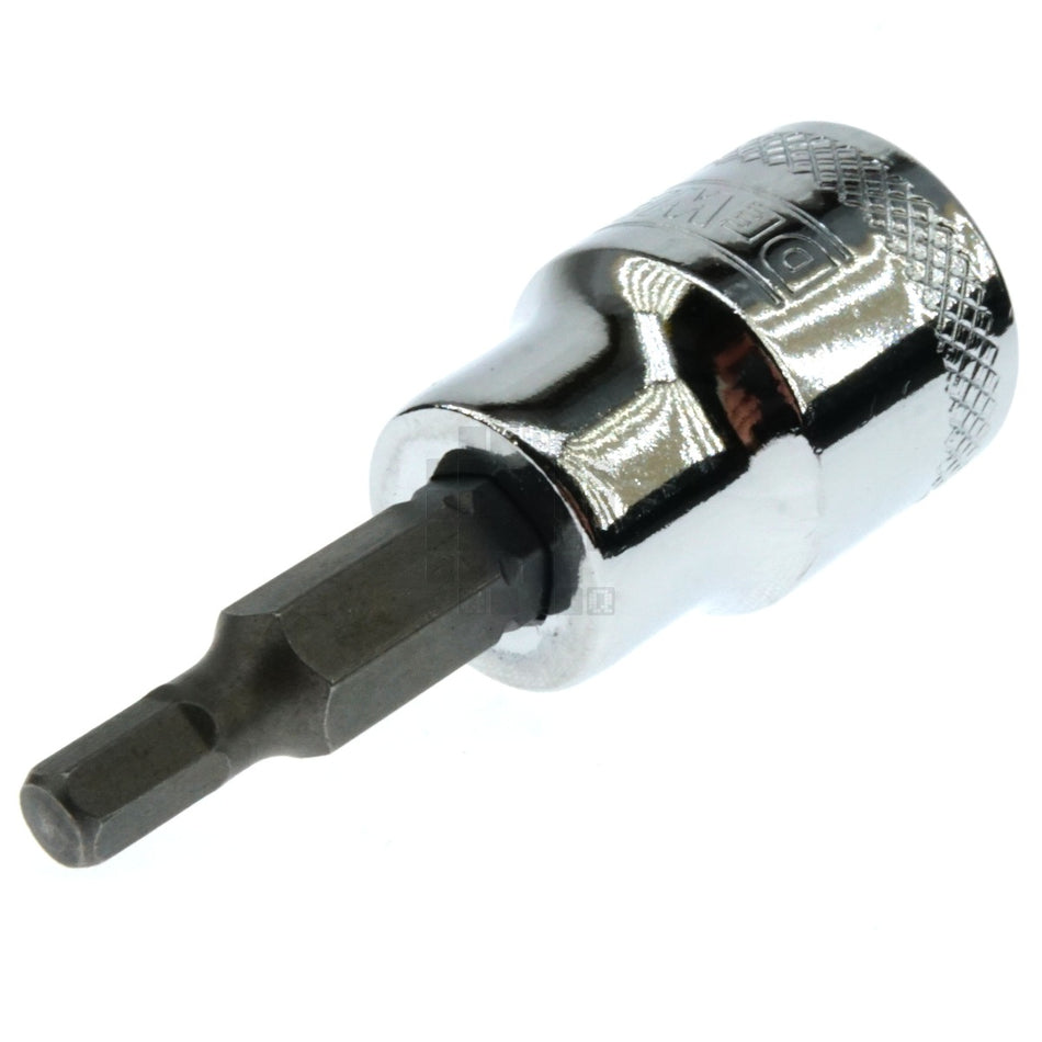 Dewalt DWMT87971OSP 4mm Metric Chrome Hex Bit Socket, 3/8" Drive, 87-971D