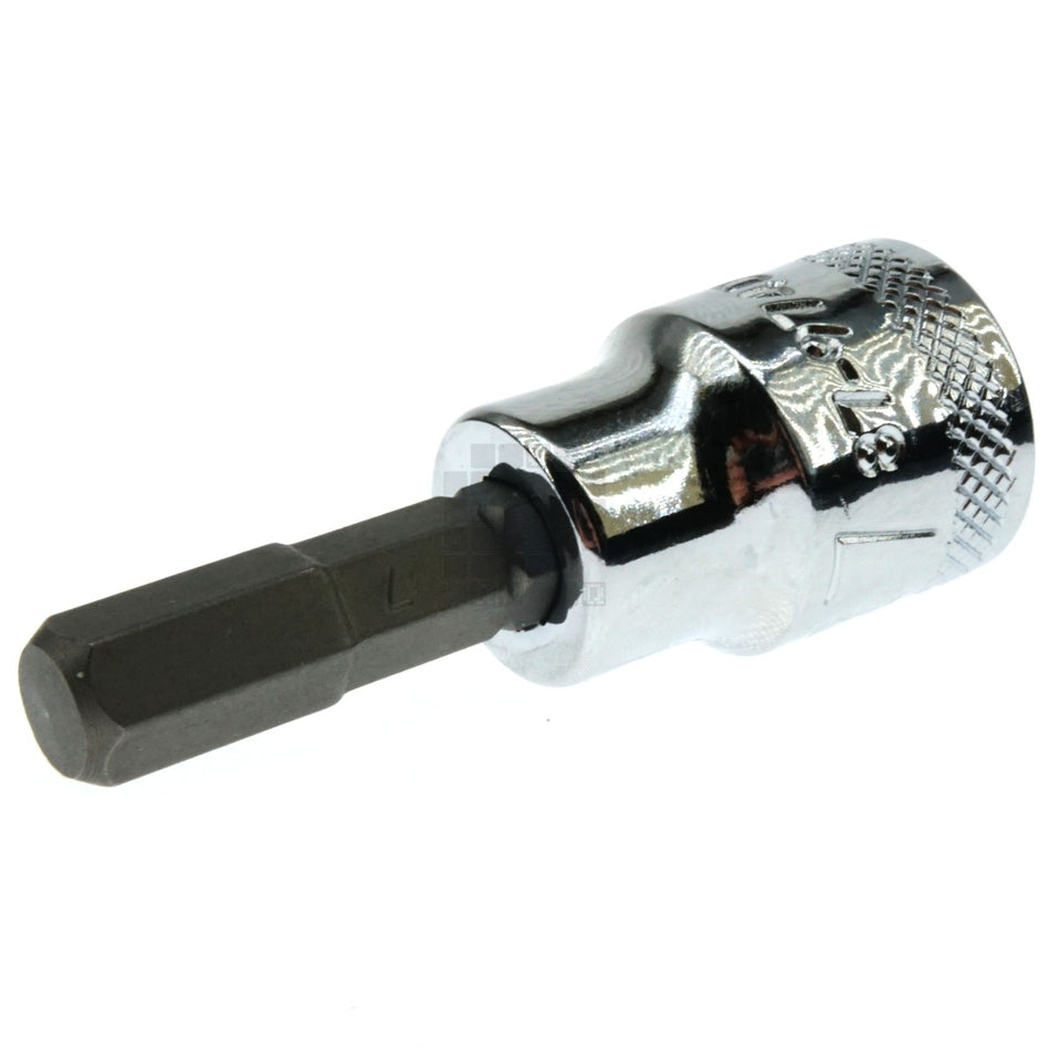 Dewalt DWMT87974OSP 7mm Metric Chrome Hex Bit Socket, 3/8" Drive, 87-974D