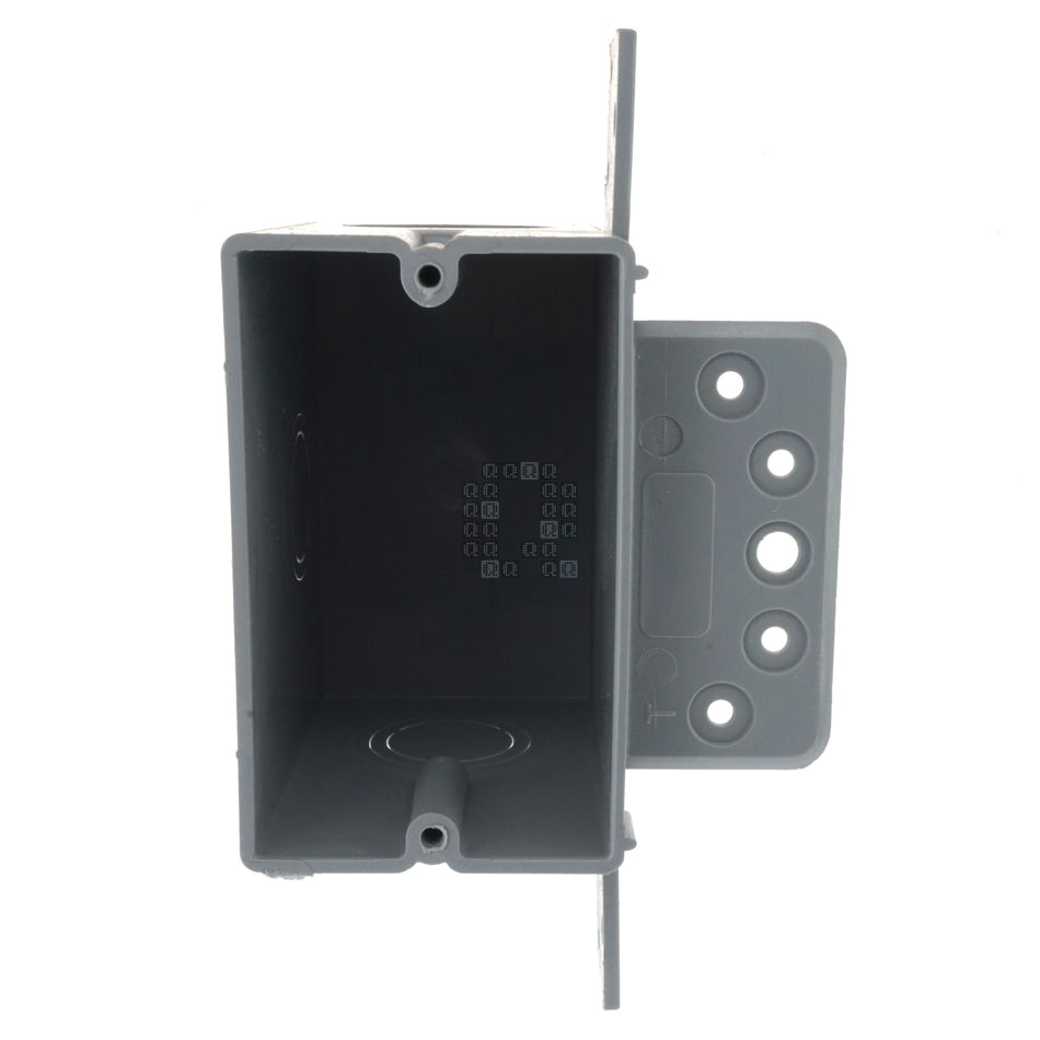 Cantex EN22SB Non-Metallic Switch and Outlet Electrical Box, 22 cu in, In-Wall Only