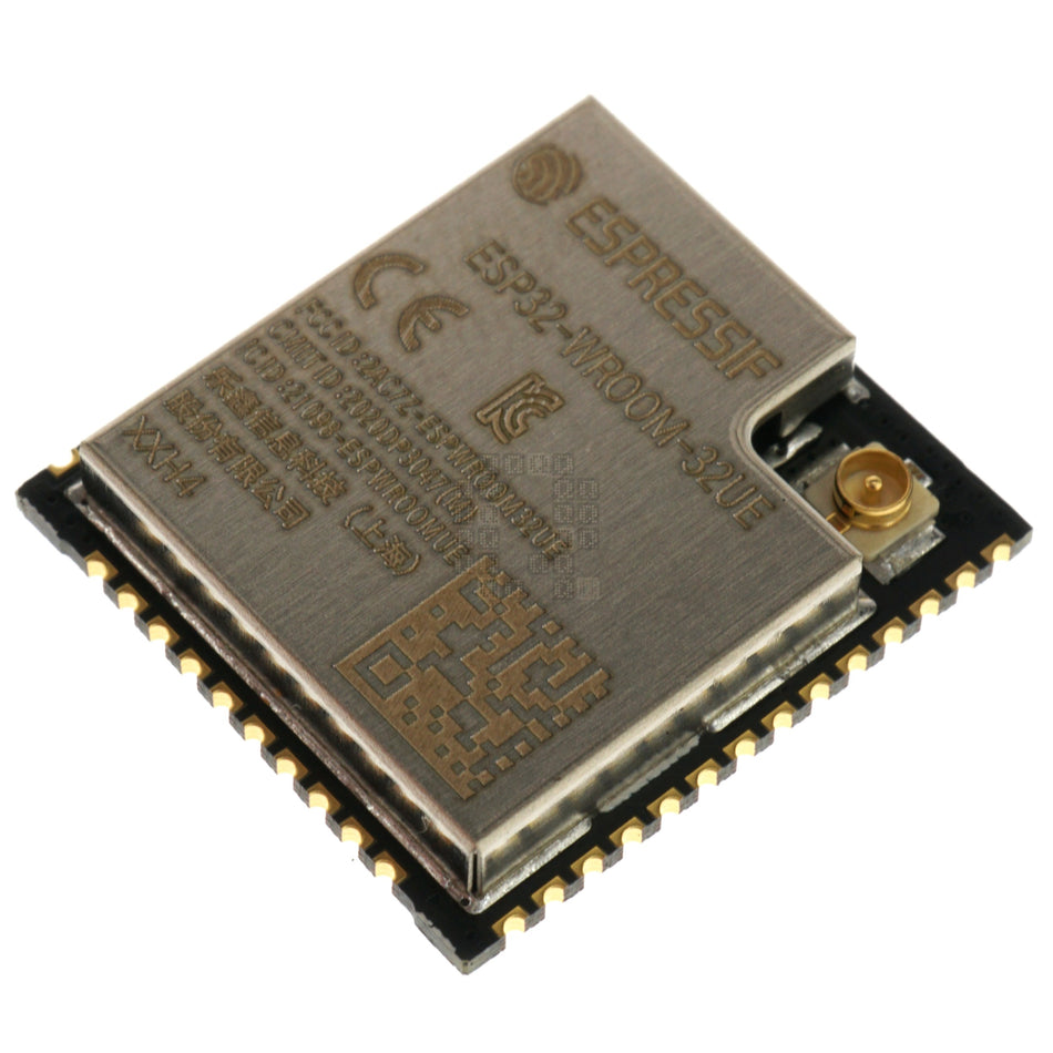 Espressif ESP32-WROOM-32UE-H4 Microprocessor with Wi-Fi & Bluetooth, 4MB Flash