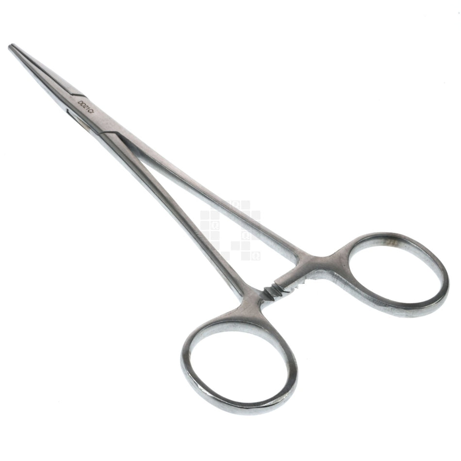 Locking Straight Tip Stainless Steel Forceps Hemostatic Clamp, 18cm, DD21Cr