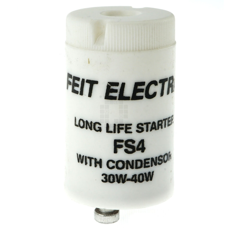 Feit Electric FS4 Fluorescent Long Life Starter with Condenser, 30-40W