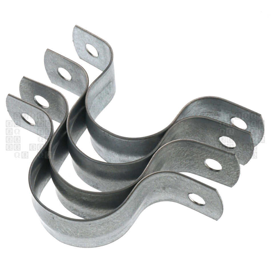 B & K / Mueller Proline G13-100HC Two Hole Galvanized Pipe Strap, 1", 4-Pack