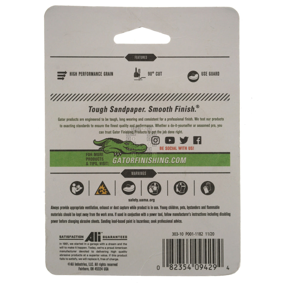 Gator 9429 3" Cut-Off Metal Blade with Arbor, 1/16" Thickness, 3/8" Arbor