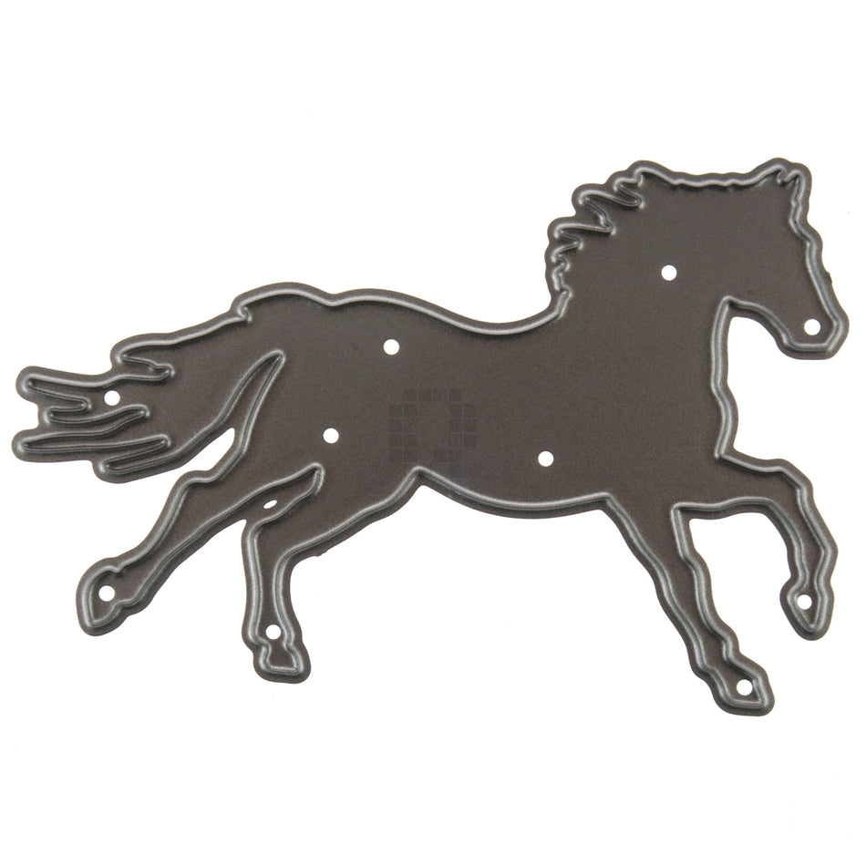 Galloping Wild Horse Metal Cutting Die