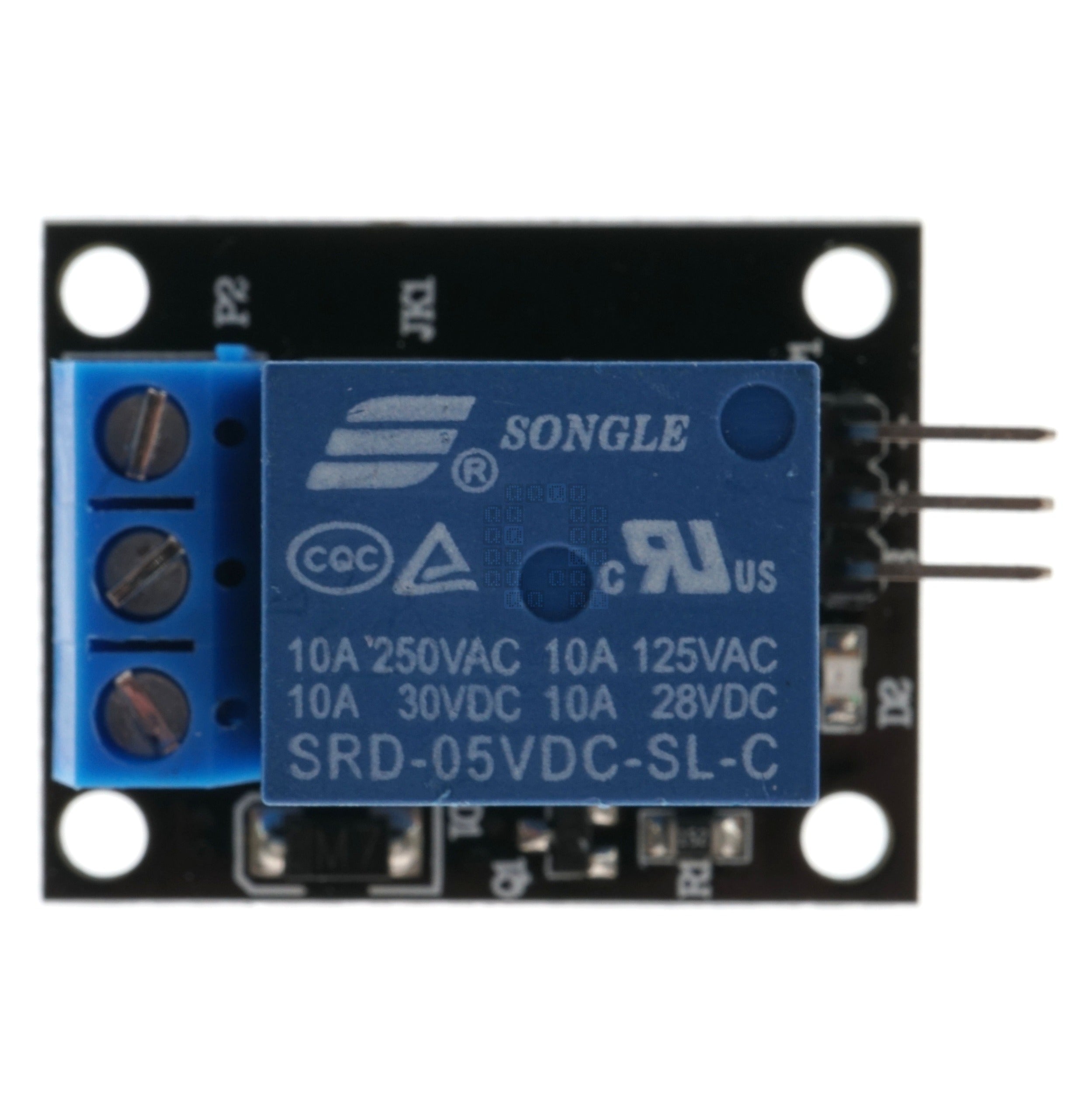 KY-019 1-Channel 5VDC Relay Module, SPDT 10 Amps @ 250VAC