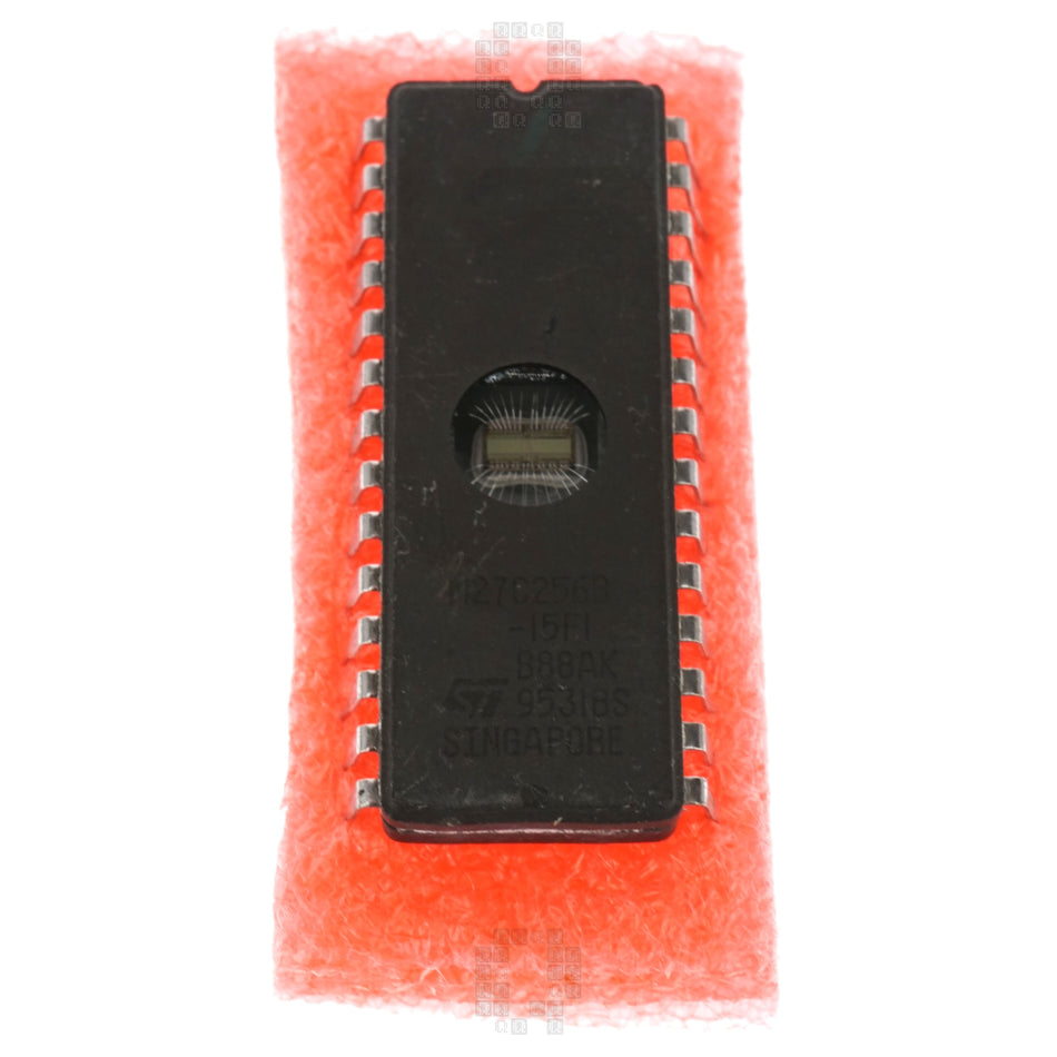 ST Microelectronics M27C256B-15F1 256Kbit (32Kb x 8) UV EPROM,150ns, 5VDC PDIP28