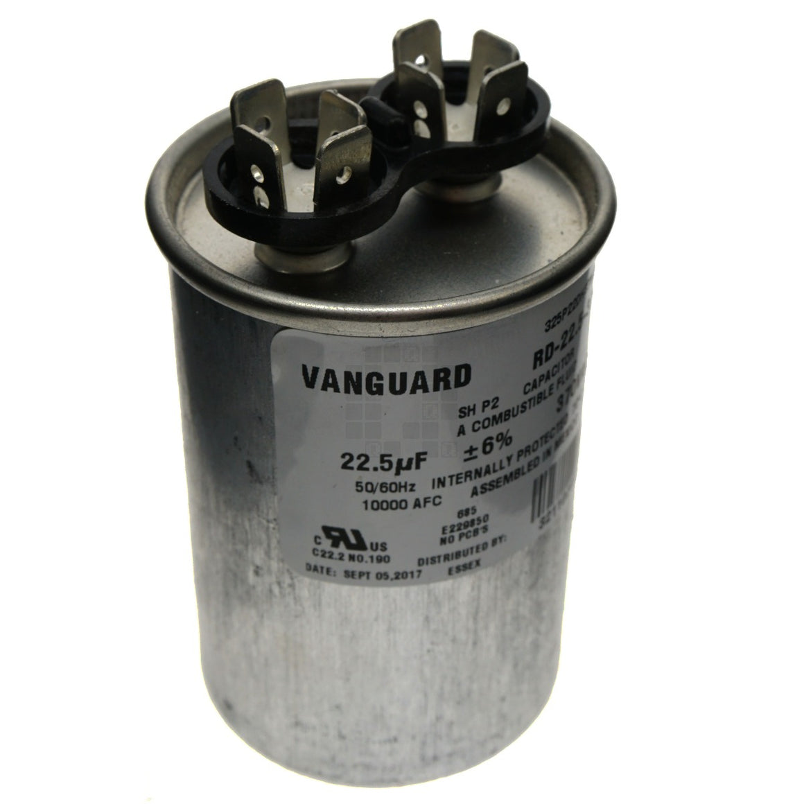 Vanguard RD-22.5-370 Electric Motor Run Capacitor