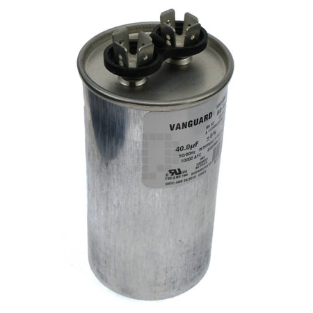 Vanguard RD-40-440 Silver Electric Motor Run Capacitor