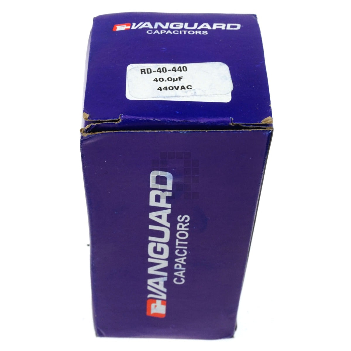 Vanguard RD-40-440 Silver Electric Motor Run Capacitor Box