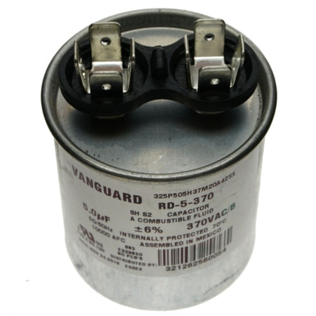 Vanguard RD-5-370 Round Electric Motor Run Capacitor