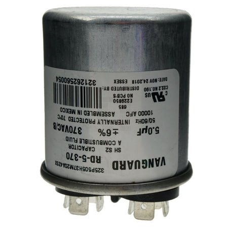 Vanguard RD-5-370 Round Electric Motor Run Capacitor