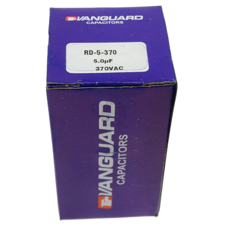 Vanguard RD-5-370 Round Electric Motor Run Capacitor