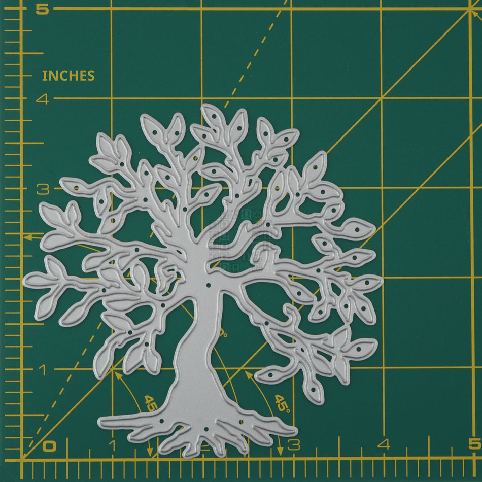 Leafy Tree of Life Metal Cutting Die