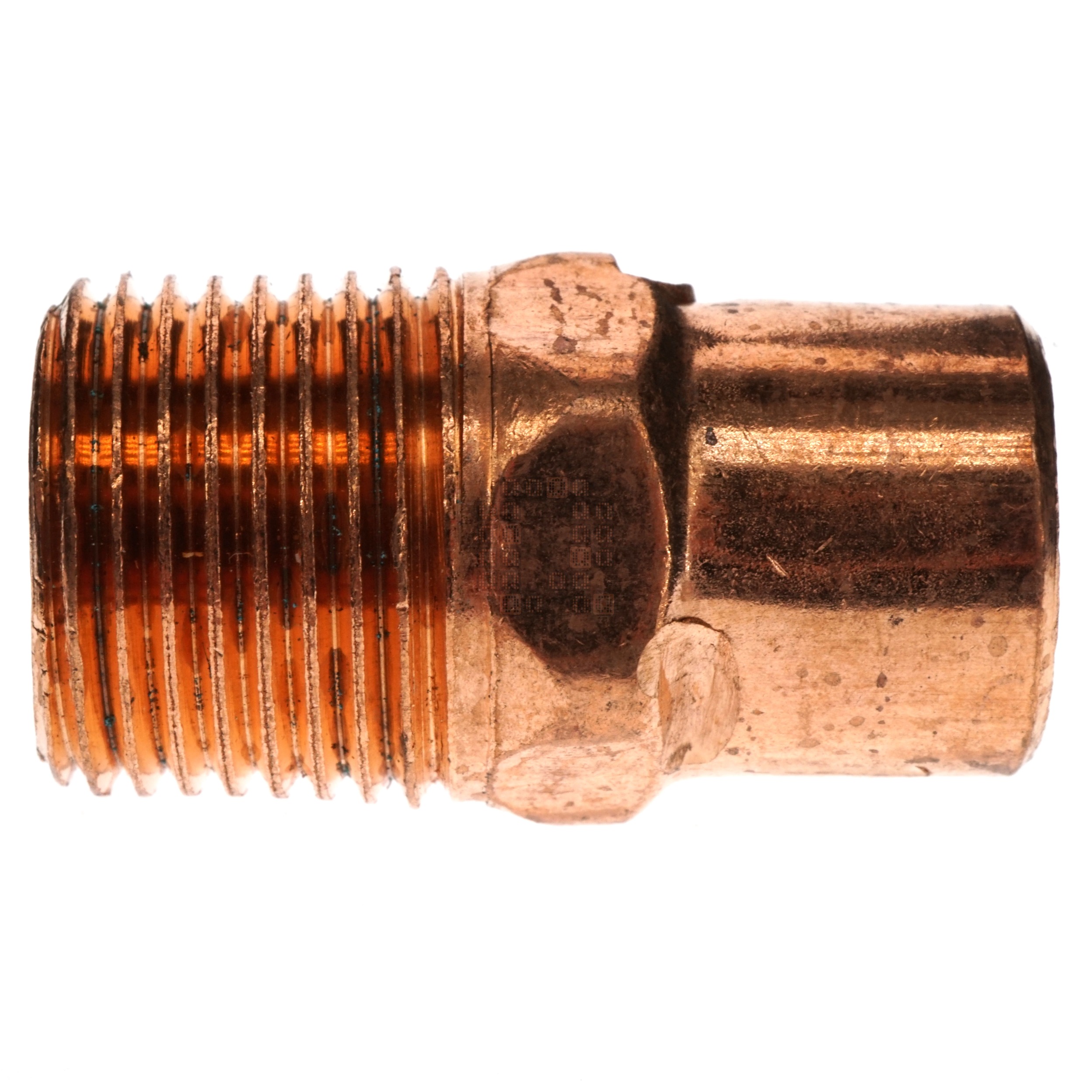 Elkhart Products 10030300 3/8" Male NPT to 3/8" Copper Pipe Solder Adapter