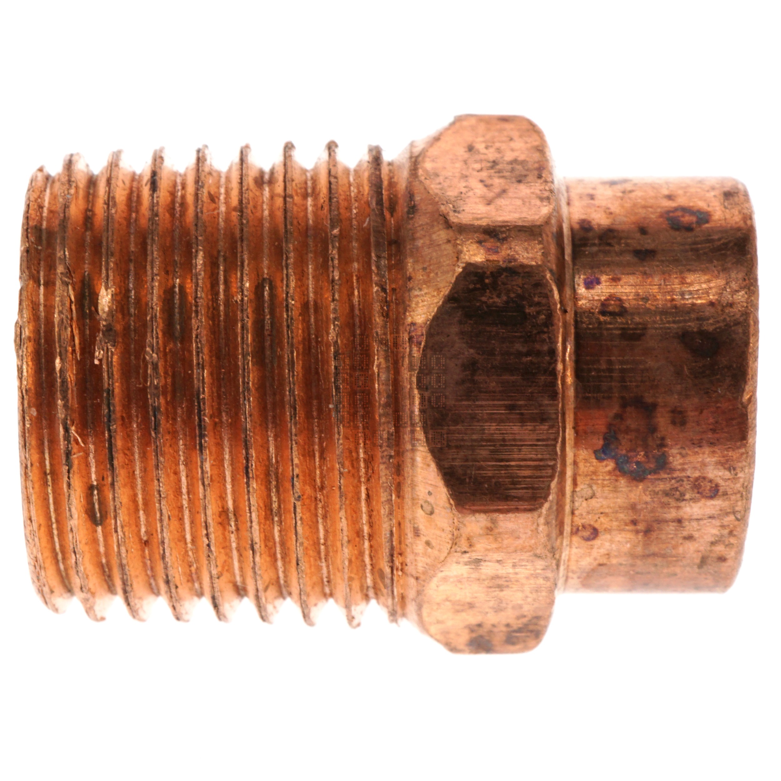 Elkhart Products 10030310 Copper Pipe Adapter, 1/2 " Male NPT to 1/2" Sweat