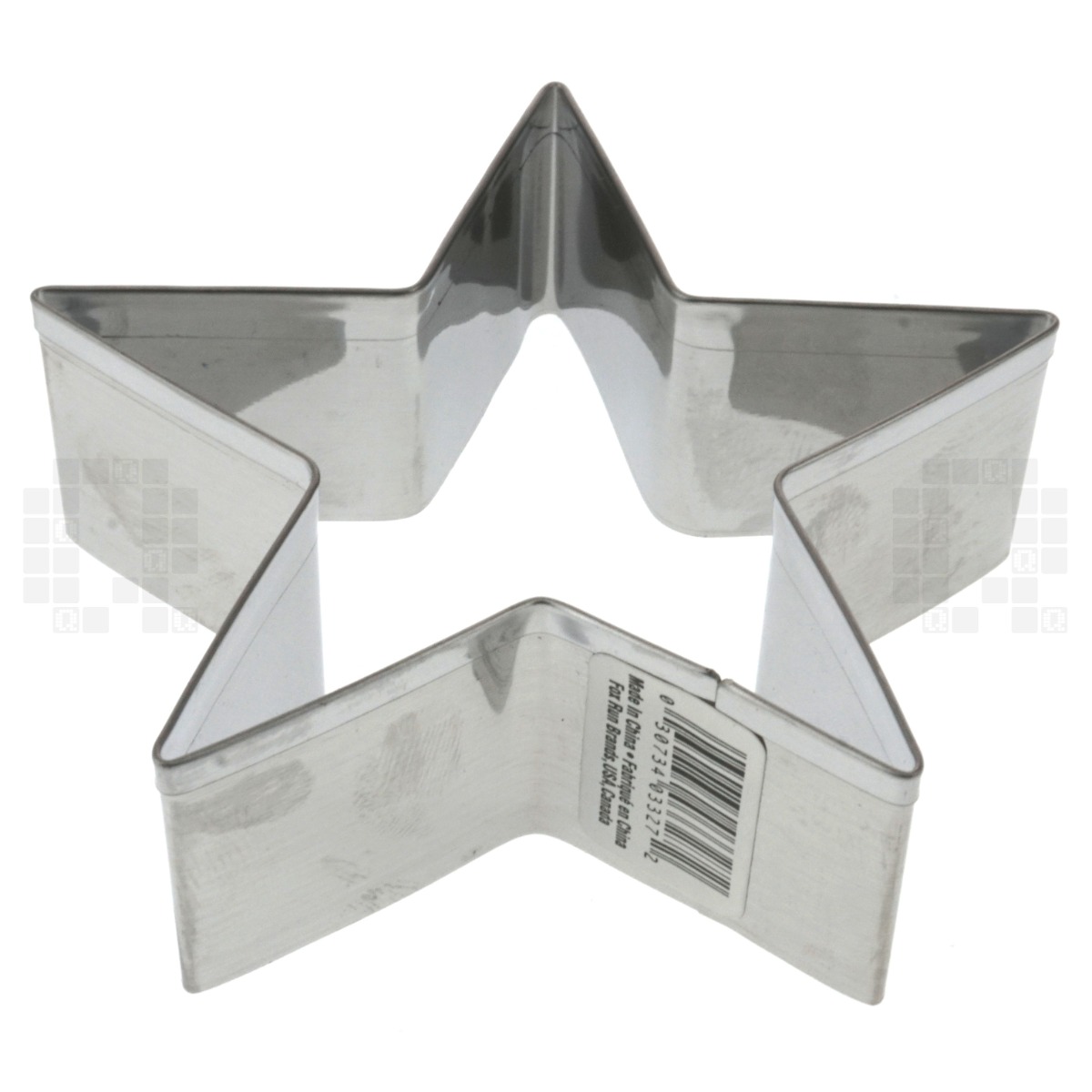 Fox Run Brands 3327 3" 5 Pointed Star Stainless Steel Pastry Cookie Cutter