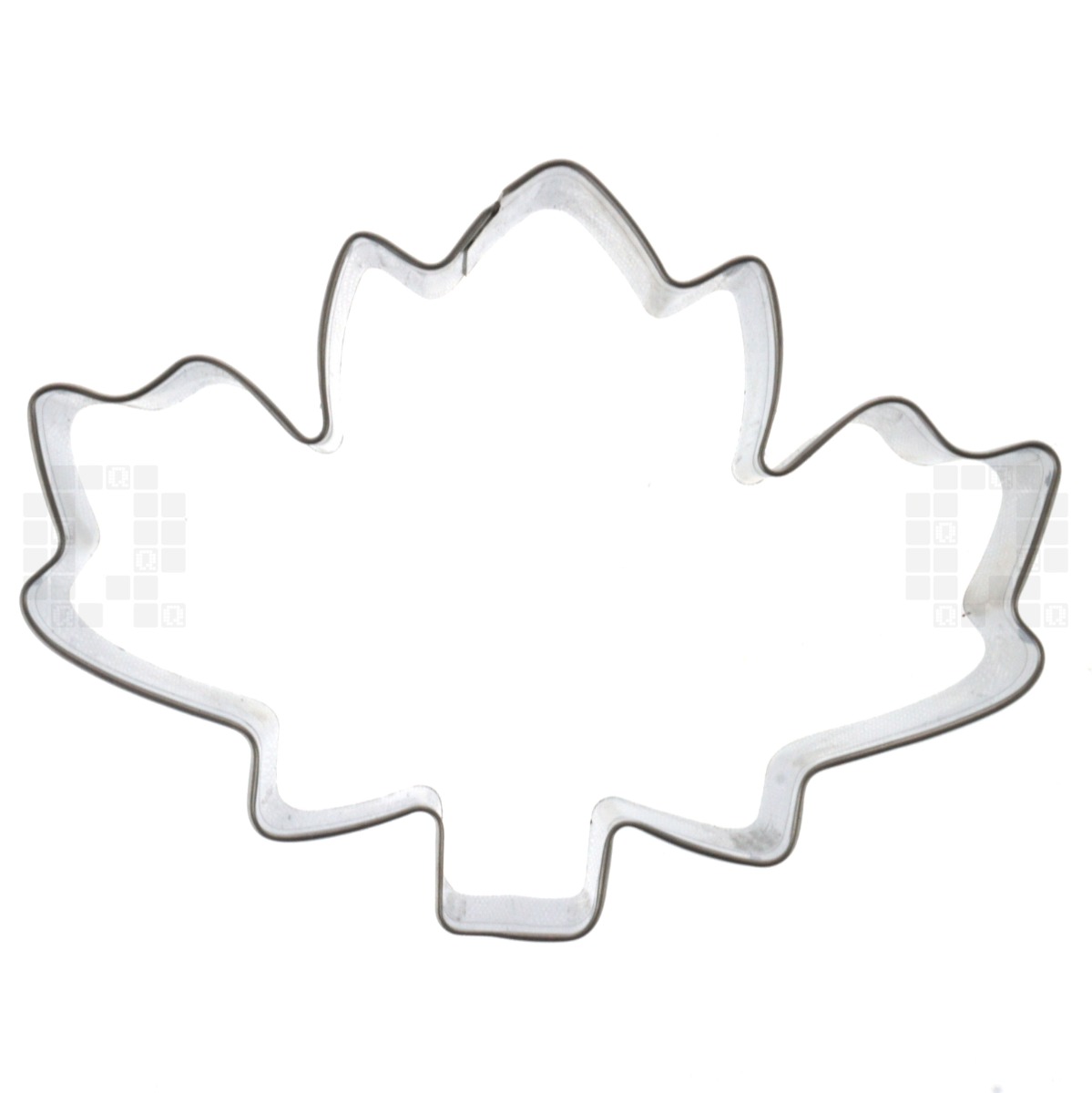 Fox Run Brands 3407 3" Maple Leaf Stainless Steel Pastry Cookie Cutter
