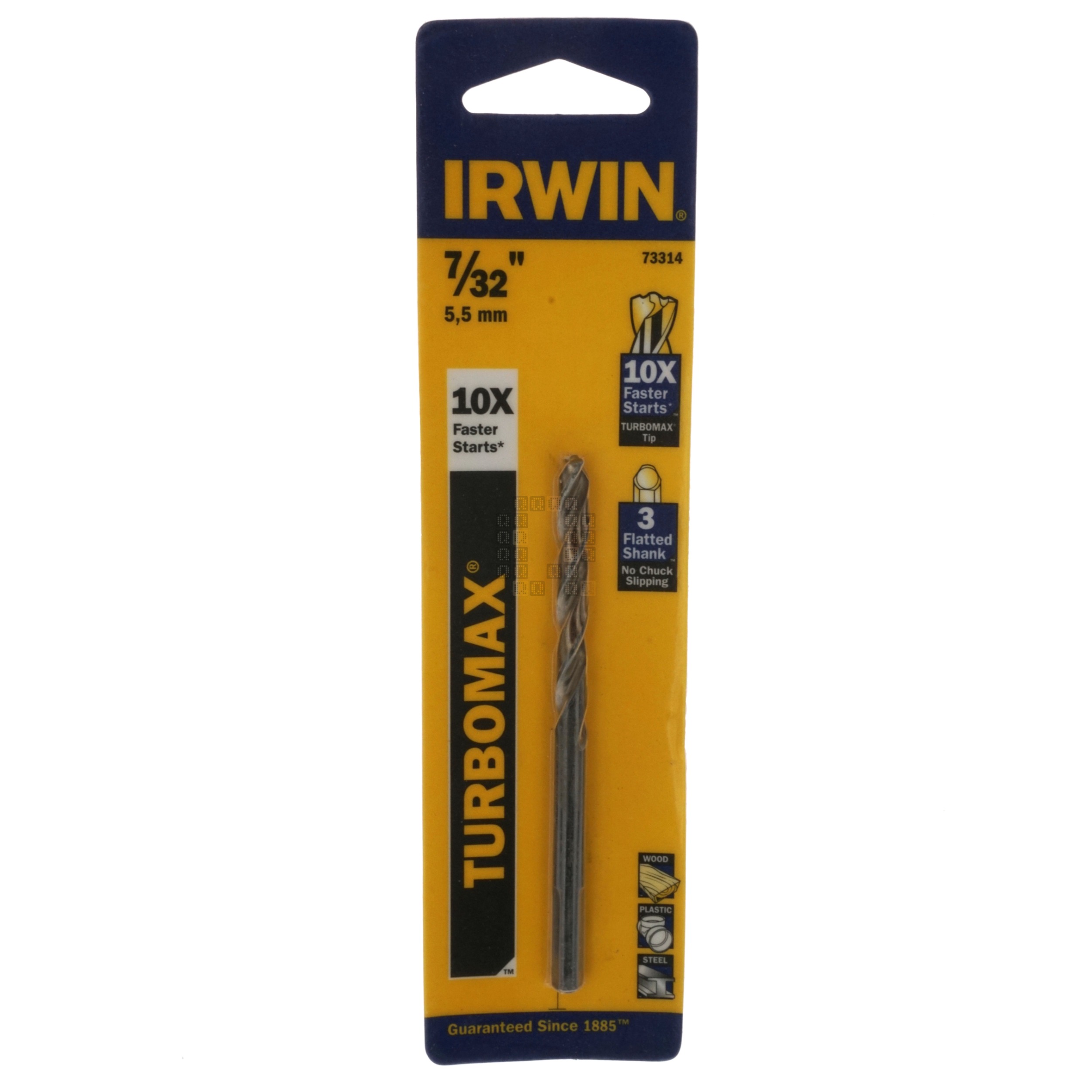 Irwin Industrial Tools 73314 Turbomax 7/32" Drill Bit