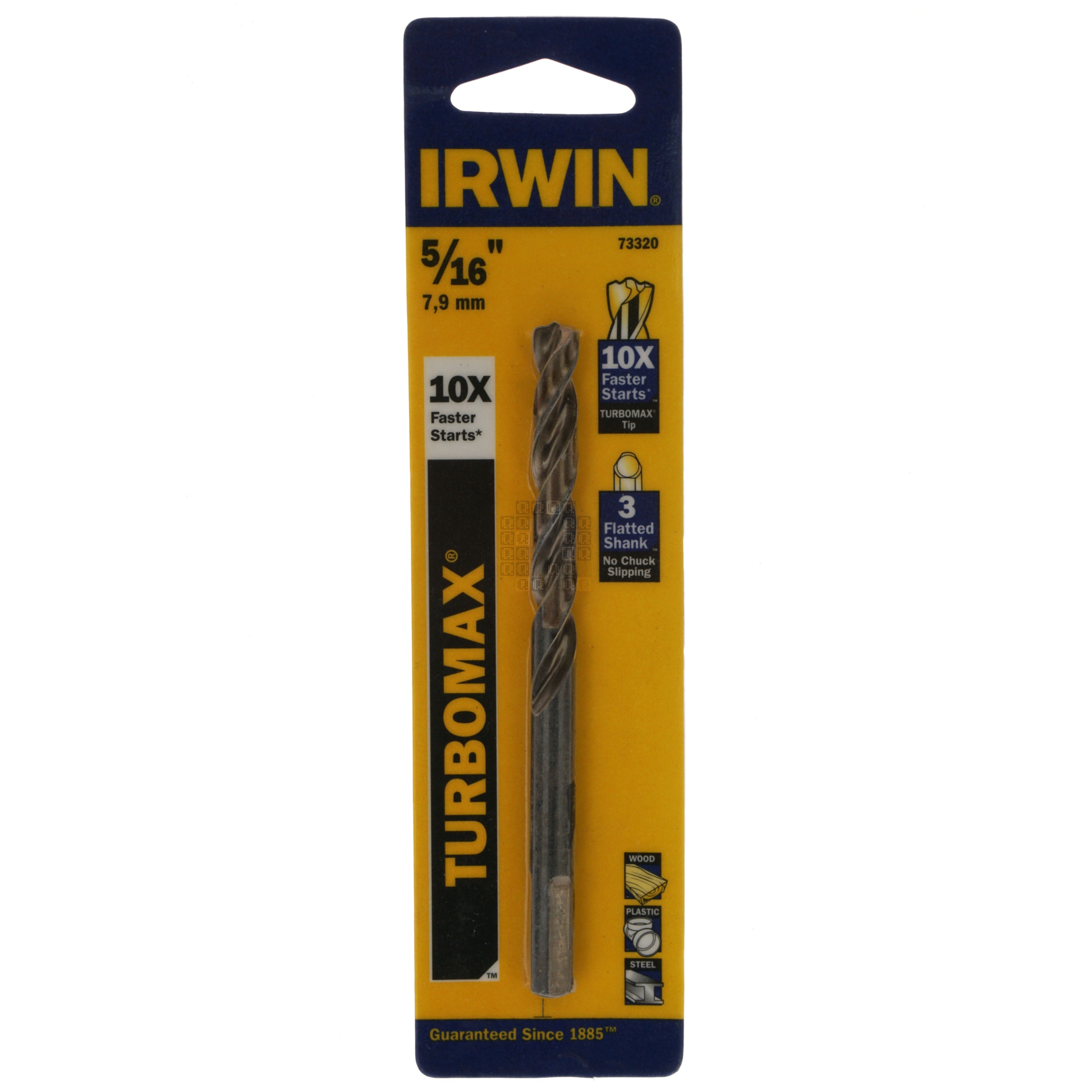 Irwin Industrial Tools 73320 Turbomax 5/16" Drill Bit