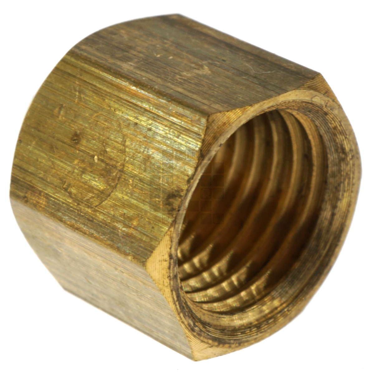 Anderson Metals 754040-04 1/4" Brass Flare Tube Cap