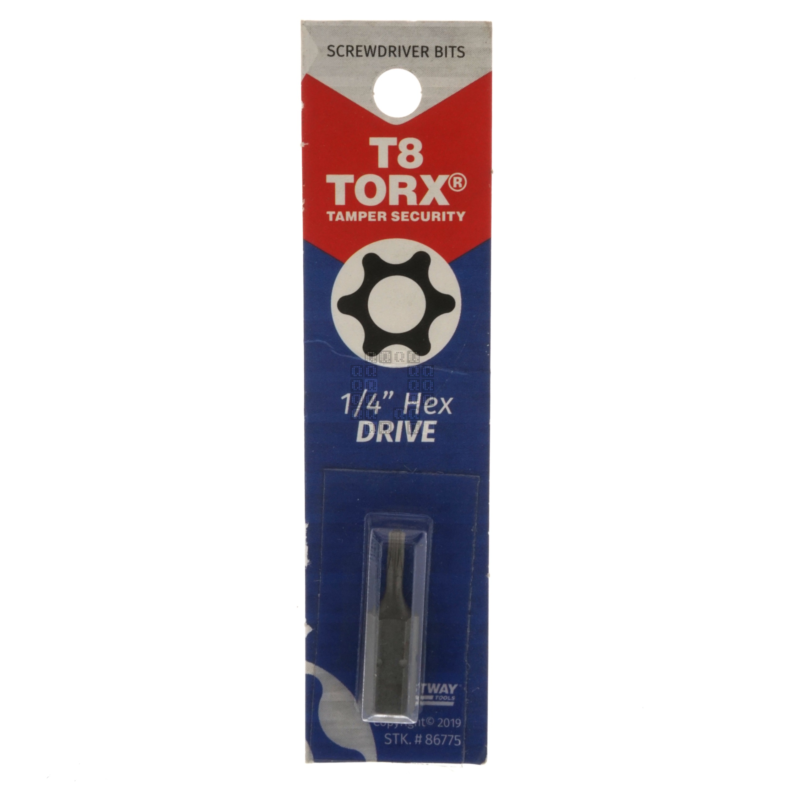 Best Way Tools 86775 Tamper Security T8 TORX Screwdriver Bit, 1" Length