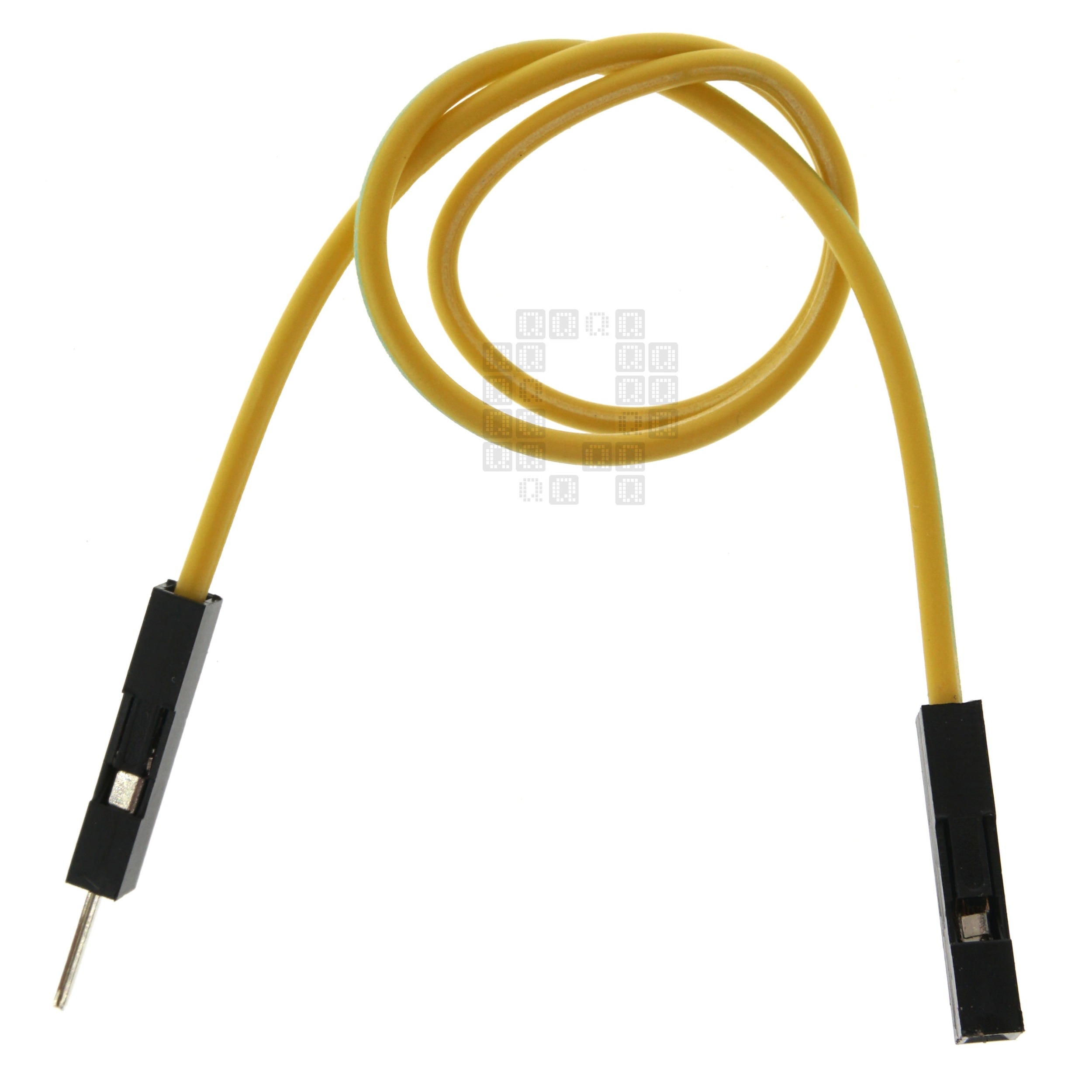 8" Wire, Single Male to Female Header Pin, Random Color