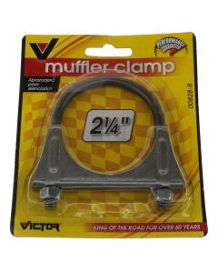 Victor 00828-8 2-1/4" Steel Muffler Saddle Clamp, 5/16"-18