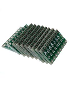 Surface Mount 0805 0603 0402 to DIP16 Adapter Circuit Board, 10 Pack