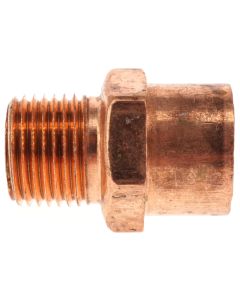 Elkhart Products 10030338 1/2" Male NPT to 3/4" Copper Pipe Solder Adapter