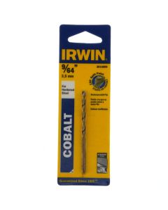 Irwin 3016009 9/64" Cobalt Drill Bit, 135° Split Point