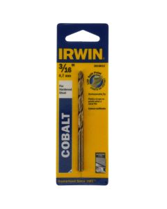Irwin Industrial Tools 3016012 3/16" Cobalt 135° Split Point Drill Bit