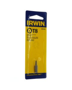 Irwin 3053021 T8 TORX Tamper Proof Security Insert Bit, 1" Length, 1 Pack