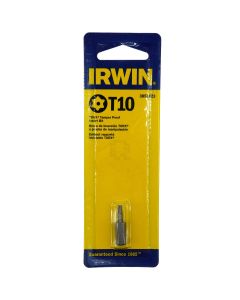 Irwin 3053023 T10 TORX Tamper-Proof Insert Bit, 1" Length