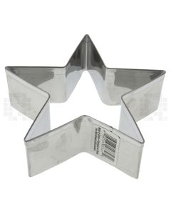 Fox Run Brands 3327 3" 5 Pointed Star Stainless Steel Pastry Cookie Cutter