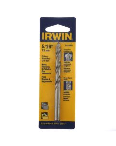 Irwin 5026006 5/16" Rotary Masonry Drill Bit, Tungsten Carbide Tip