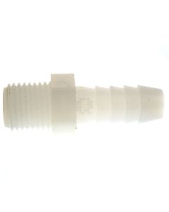 Anderson Metals 53701-0604 Nylon 3/8" Hose Barb to 1/4" Male NPT Adapter