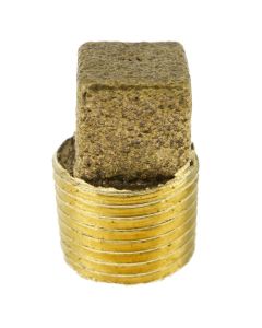Anderson Metals 738114-02 Lead Free Red Brass 1/8"-27 Male NPT Plug