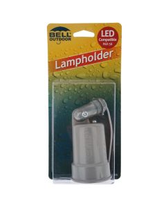 Bell Outdoor 5606-5 Weatherproof Lampholder, Gray PAR-38 150W Max
