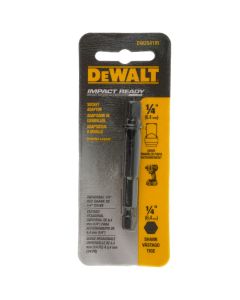 Dewalt DW2541IR 1/4" Hex Shank to 1/4" Drive Socket Adapter