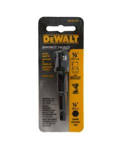 Dewalt DW2547IR 1/4" Hex to 1/2" Square Impact Ready Socket Adapter