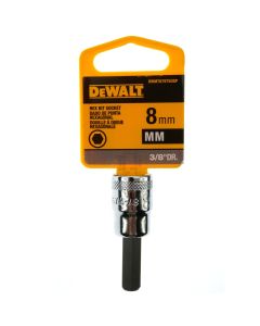 Dewalt DWMT87975OSP 8mm Chrome Hex Bit Socket, 3/8" Drive, 87-975D