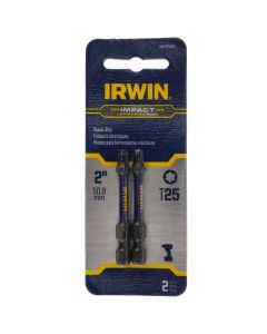 Irwin IWAF32TX252 T25 Torx Impact Performance Series Power Bit, 2" Length, 2 Pack