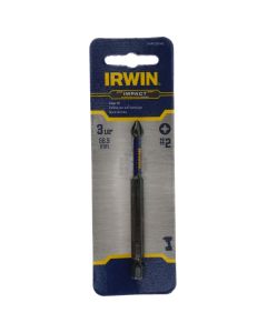 Irwin IWAF33PH2 #2 Phillips Impact Performance Series Power Bit, 3.5" Length