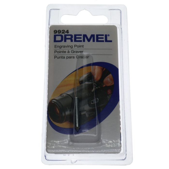 New Authentic Dremel Carbide Point Tip Engraving Bit 9924 1/8" Shank