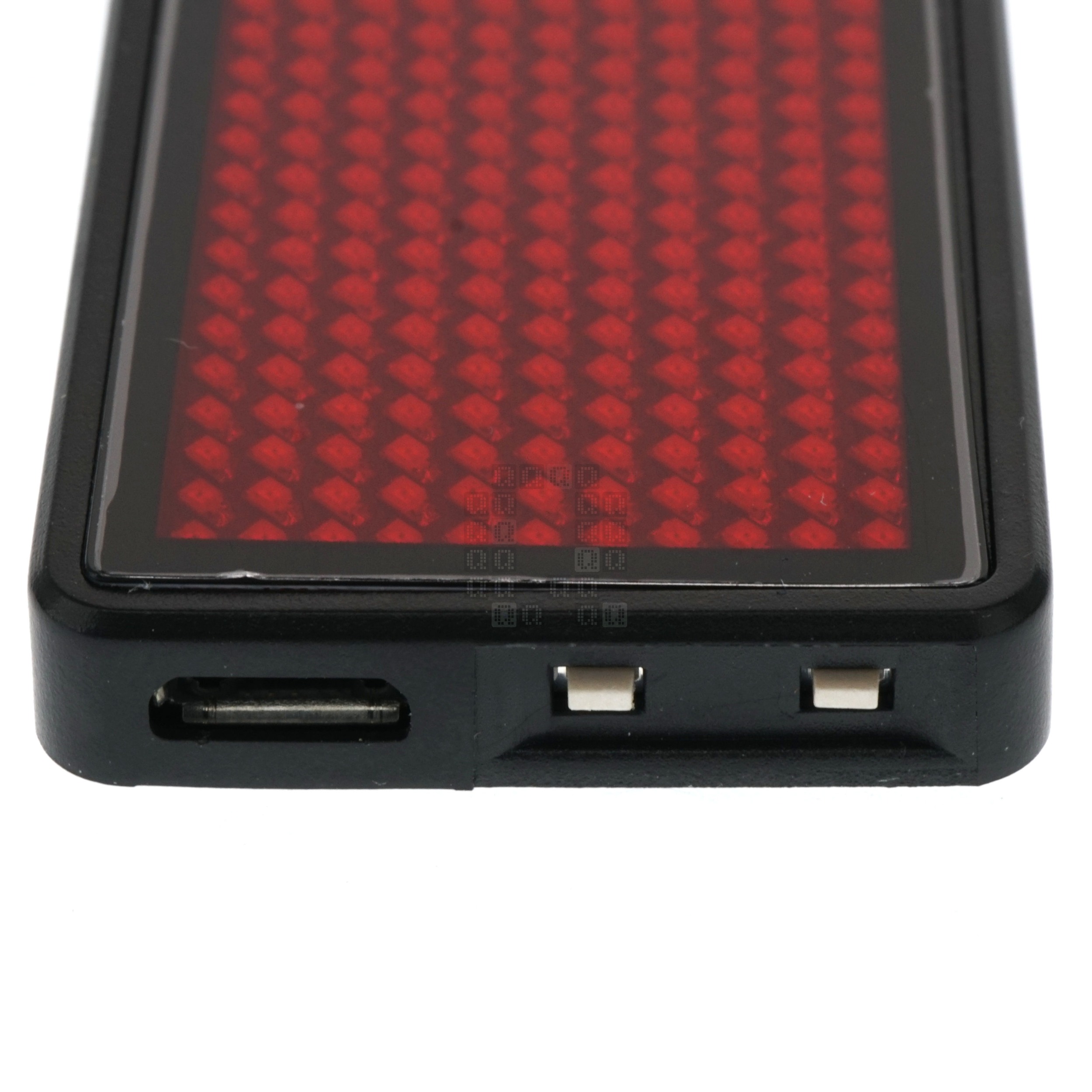 50% Off-wiederaufladbare Digital Led Badge Mini Bluetooth LED