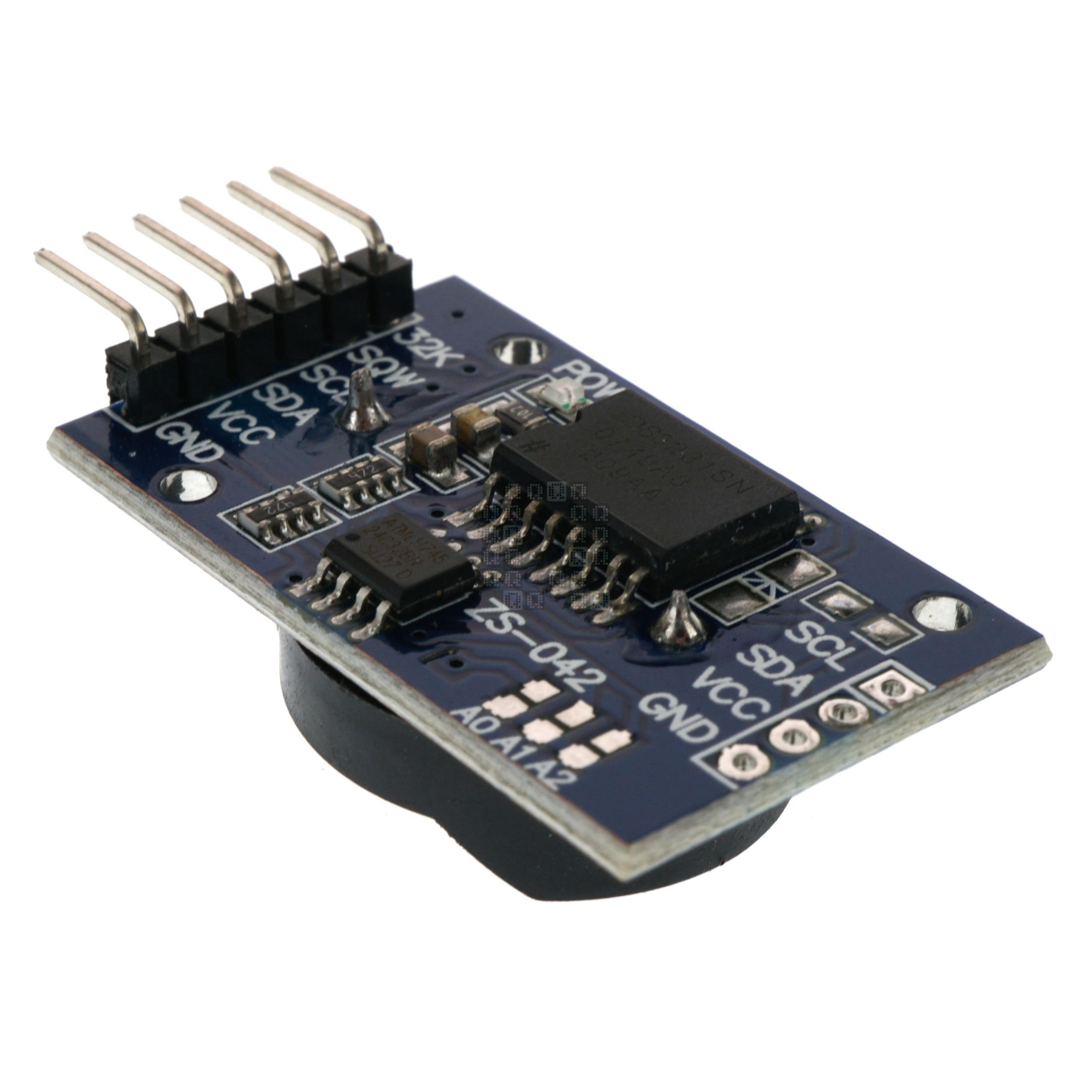DS3231 I2C Precision Real Time Clock Module, 3.3-5VDC, uses CR2032 battery